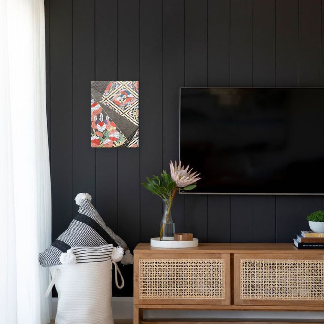 Fabric Panel【Yuno】壁掛けきもの帯ファブリックパネル【由乃】