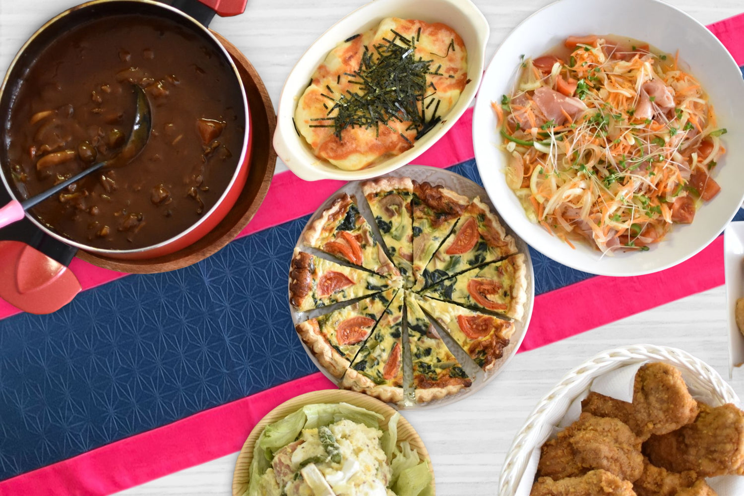 着物帯テーブルランナー-Table Runner-【KTR007】