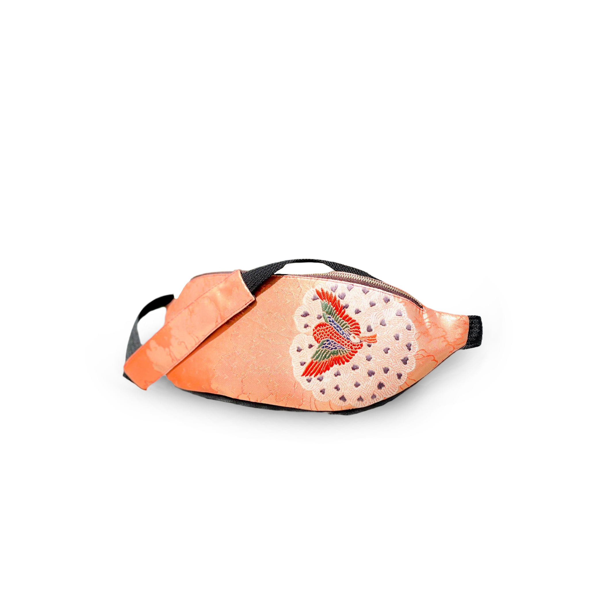 Waist・Cross-body Bag【Kurenai】クロスボディーバッグ【紅】