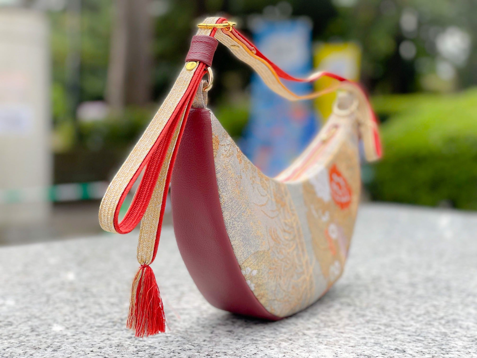 Crescent Shoulder Bag【Kokonoe】 三日月ショルダーバッグ【九重】