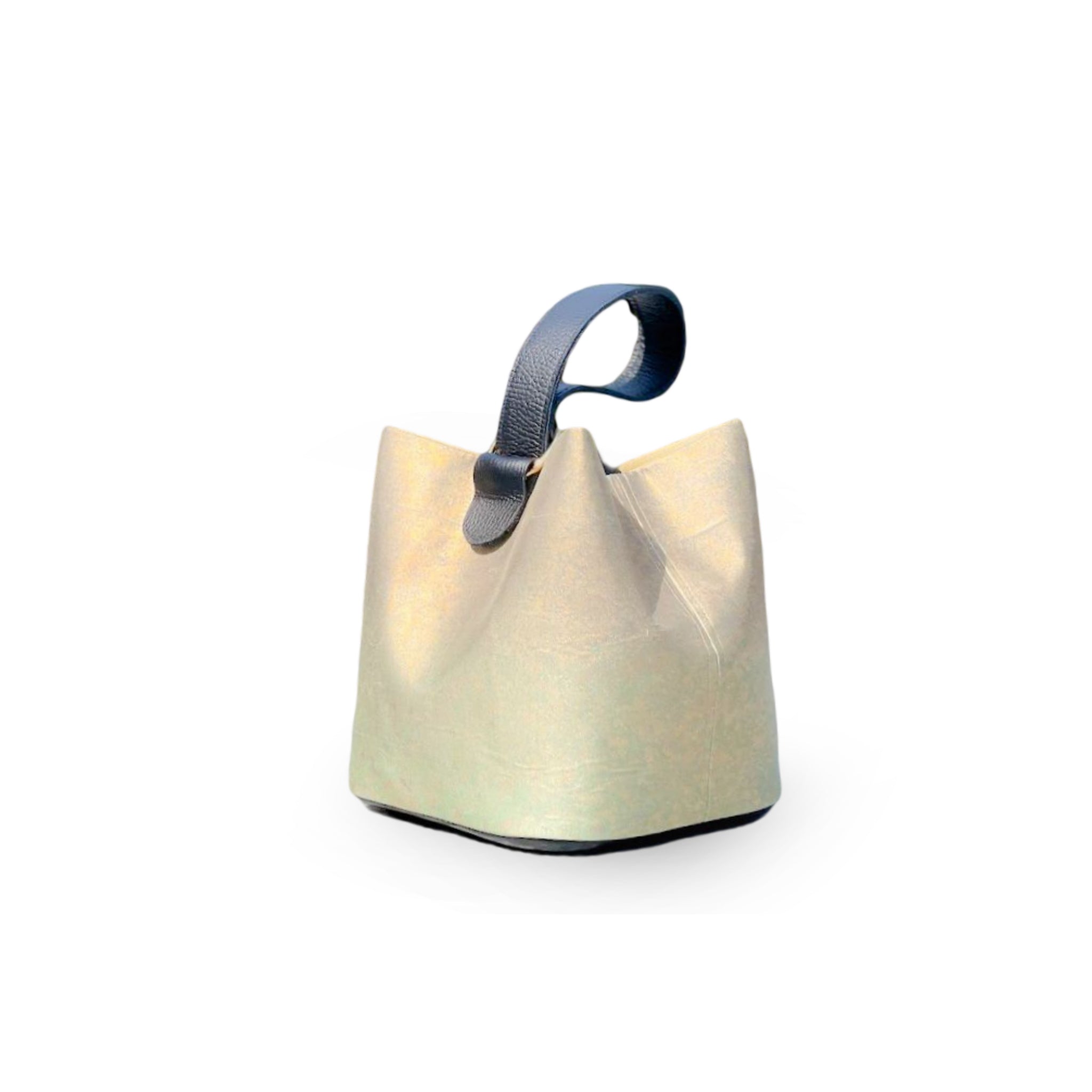 One-handle Bucket Bag【Konjiki】 ワンハンドルバケットバッグ【金色】