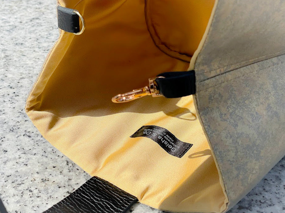 One-handle Bucket Bag【Konjiki】 ワンハンドルバケットバッグ【金色】