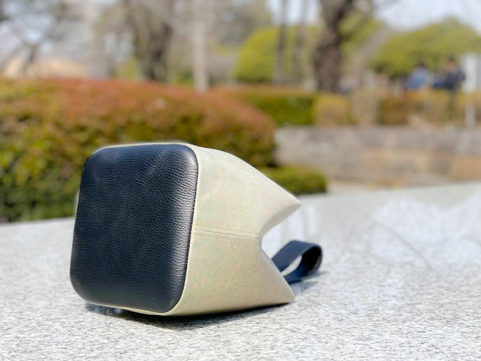 One-handle Bucket Bag【Konjiki】 ワンハンドルバケットバッグ【金色】