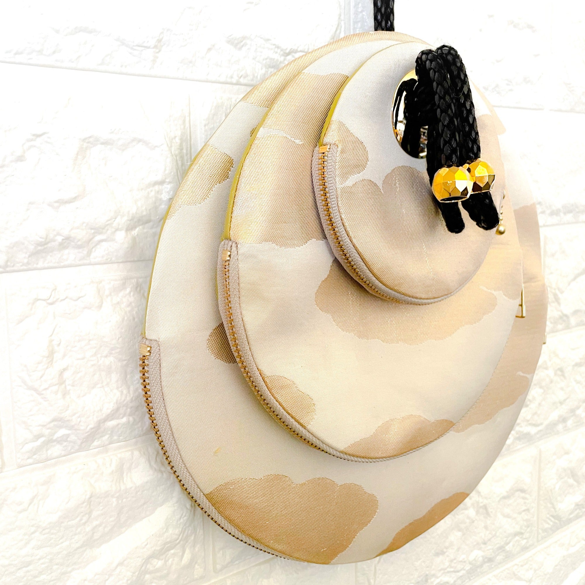 Triple Decker Pancake Bag【Haku】 3段パンケーキバッグ【箔】