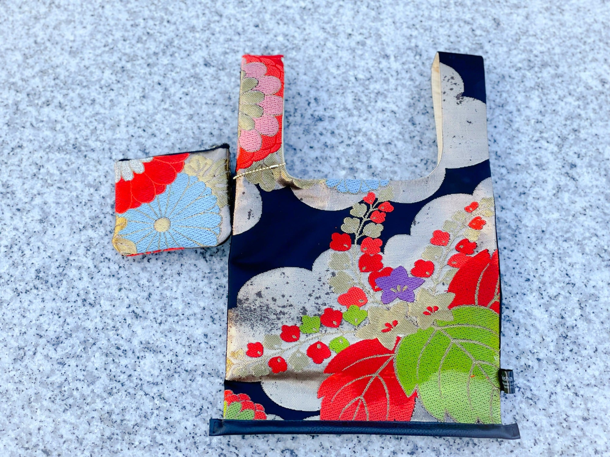 Knot Bag with Baby Pouch【Fuka】 ノットバッグとベイビーポーチ【楓花】