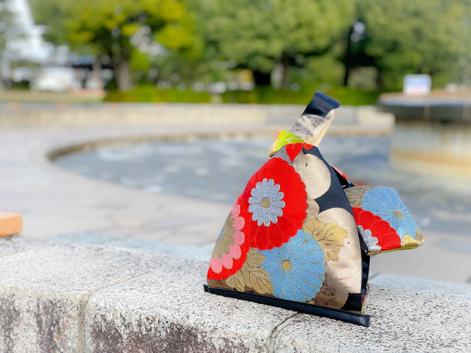 Knot Bag with Baby Pouch【Fuka】 ノットバッグとベイビーポーチ【楓花】