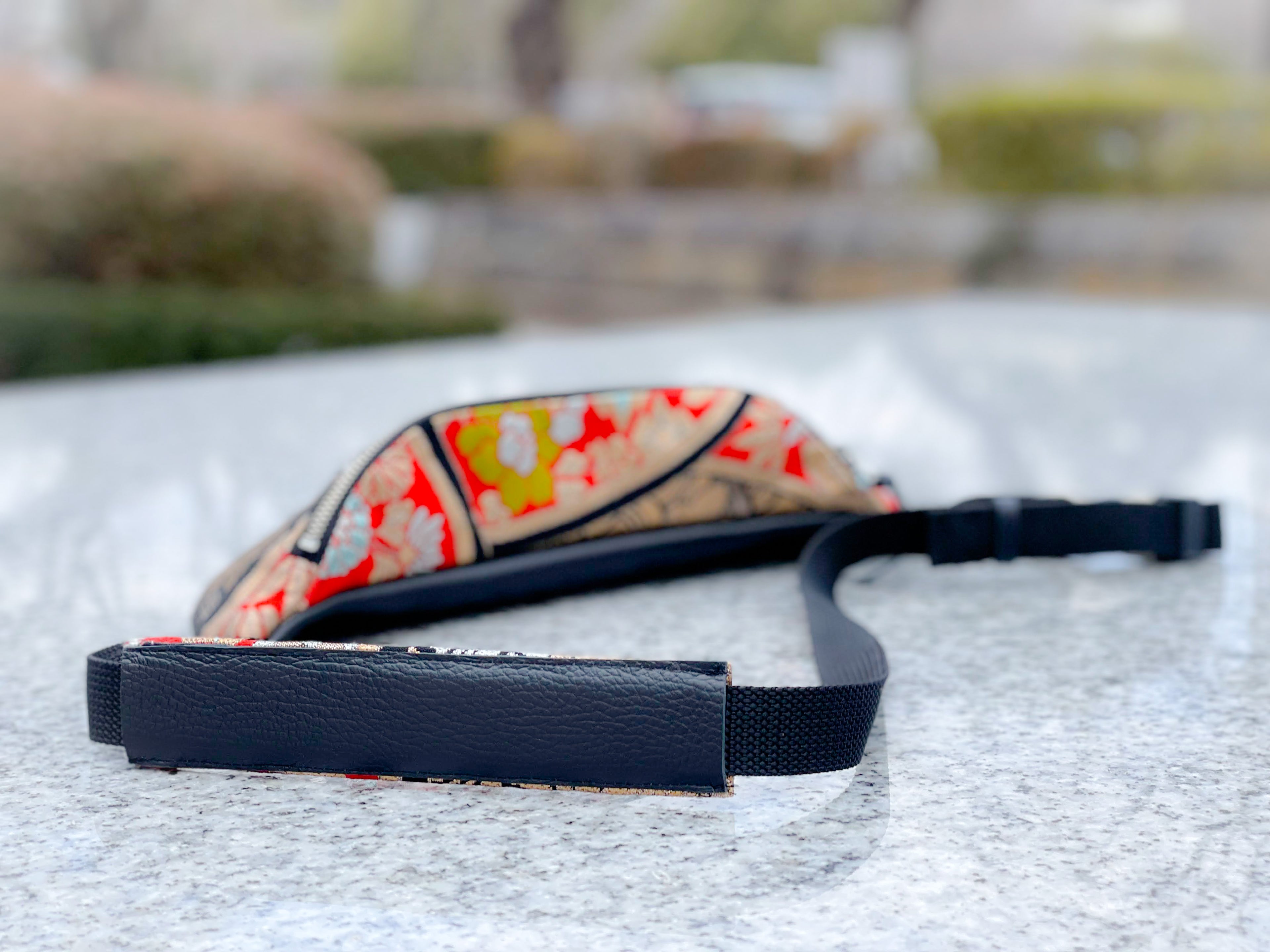 Waist・Cross-body Bag【Hana】クロスボディーバッグ【花梛】