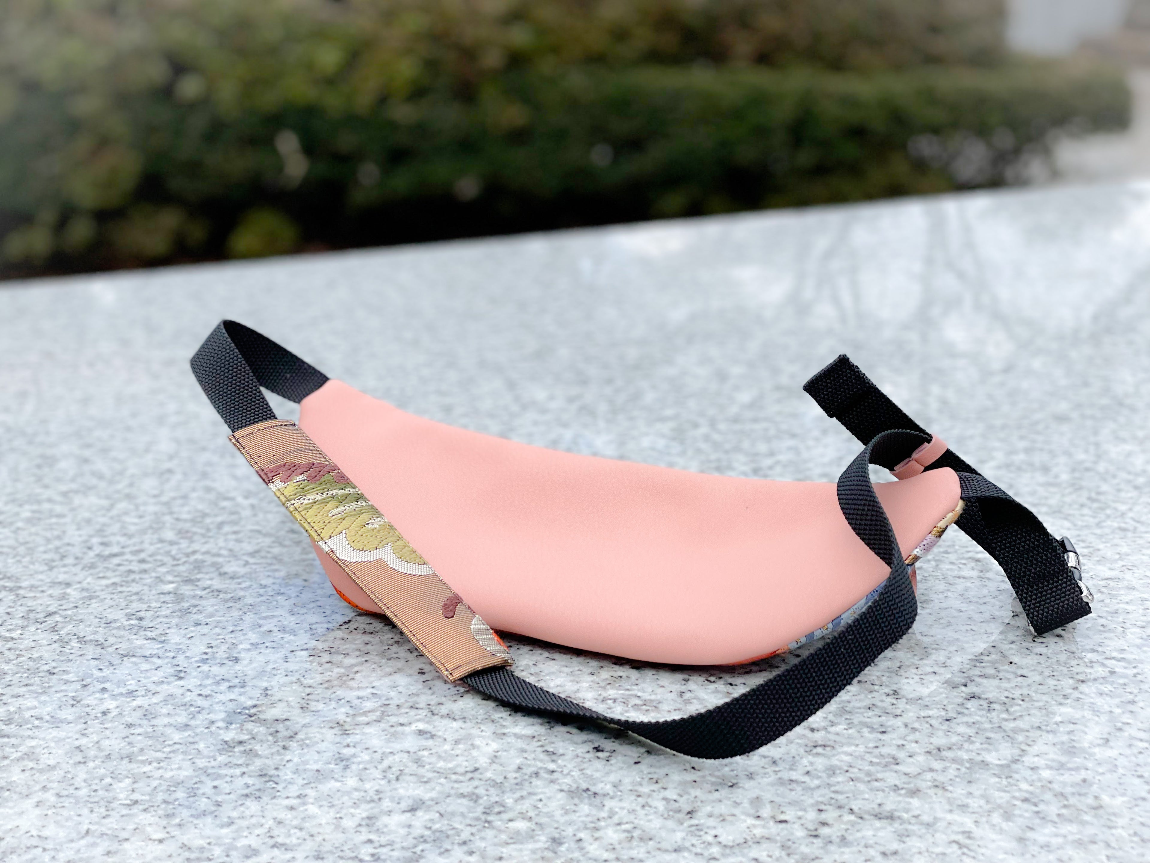 Waist・Cross-body Bag【Setsugekka-baby pink】クロスボディーバッグ【雪月花・ベイビーピンク】