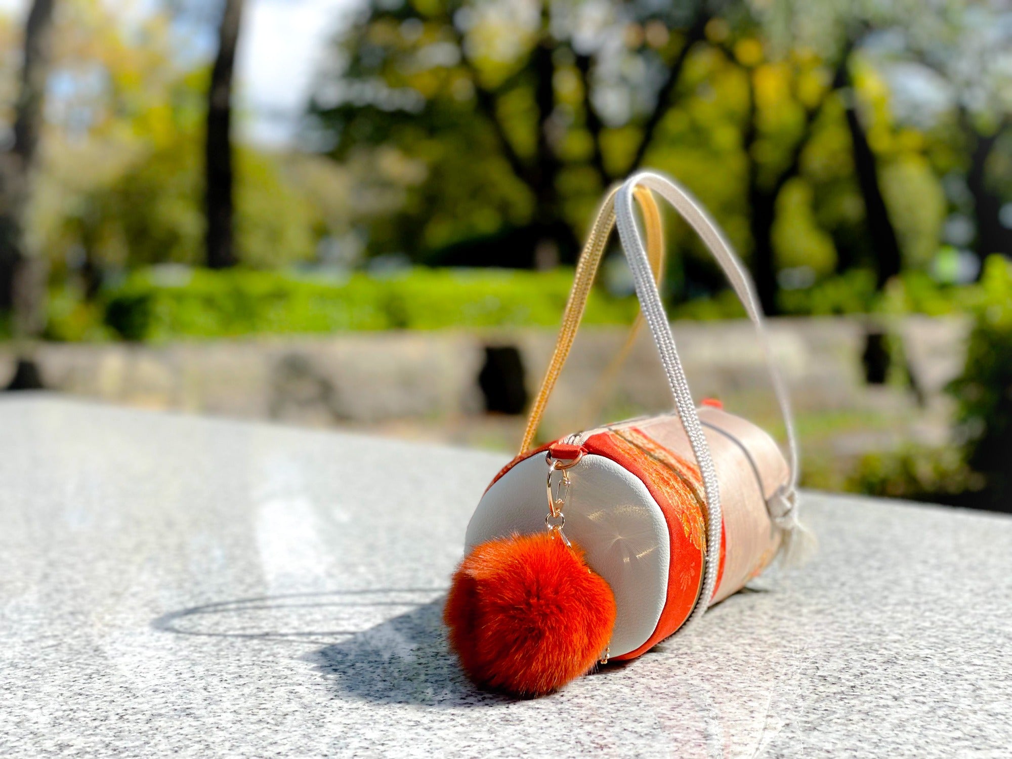 Cylinder Shoulder Pouch【Fuga】 筒型シリンダーポーチ【風雅】