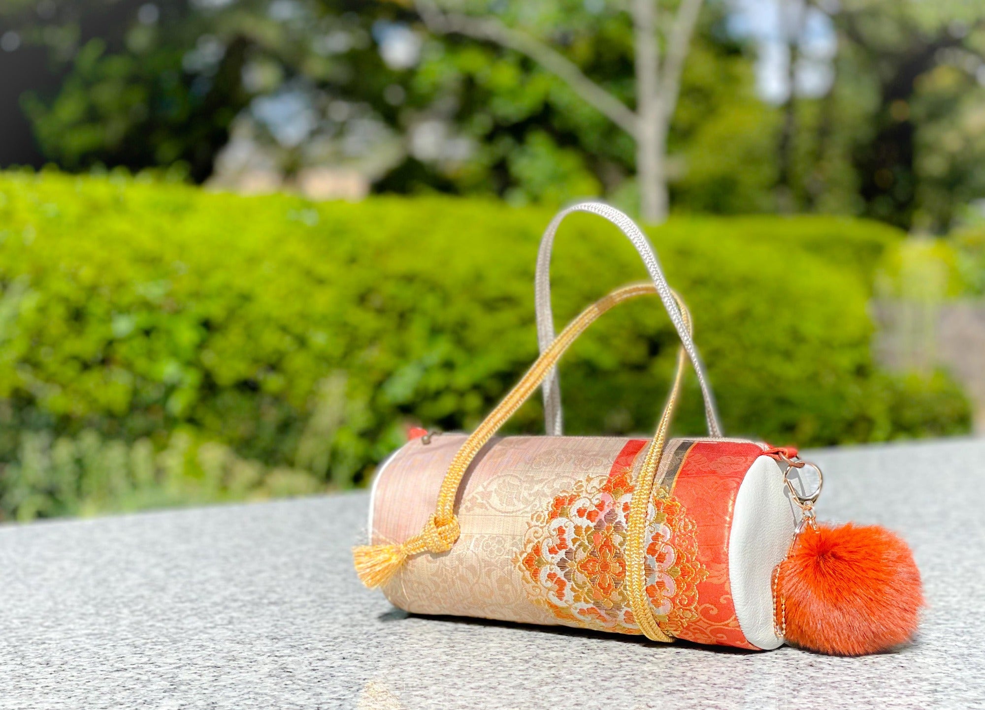 Cylinder Shoulder Pouch【Fuga】 筒型シリンダーポーチ【風雅】