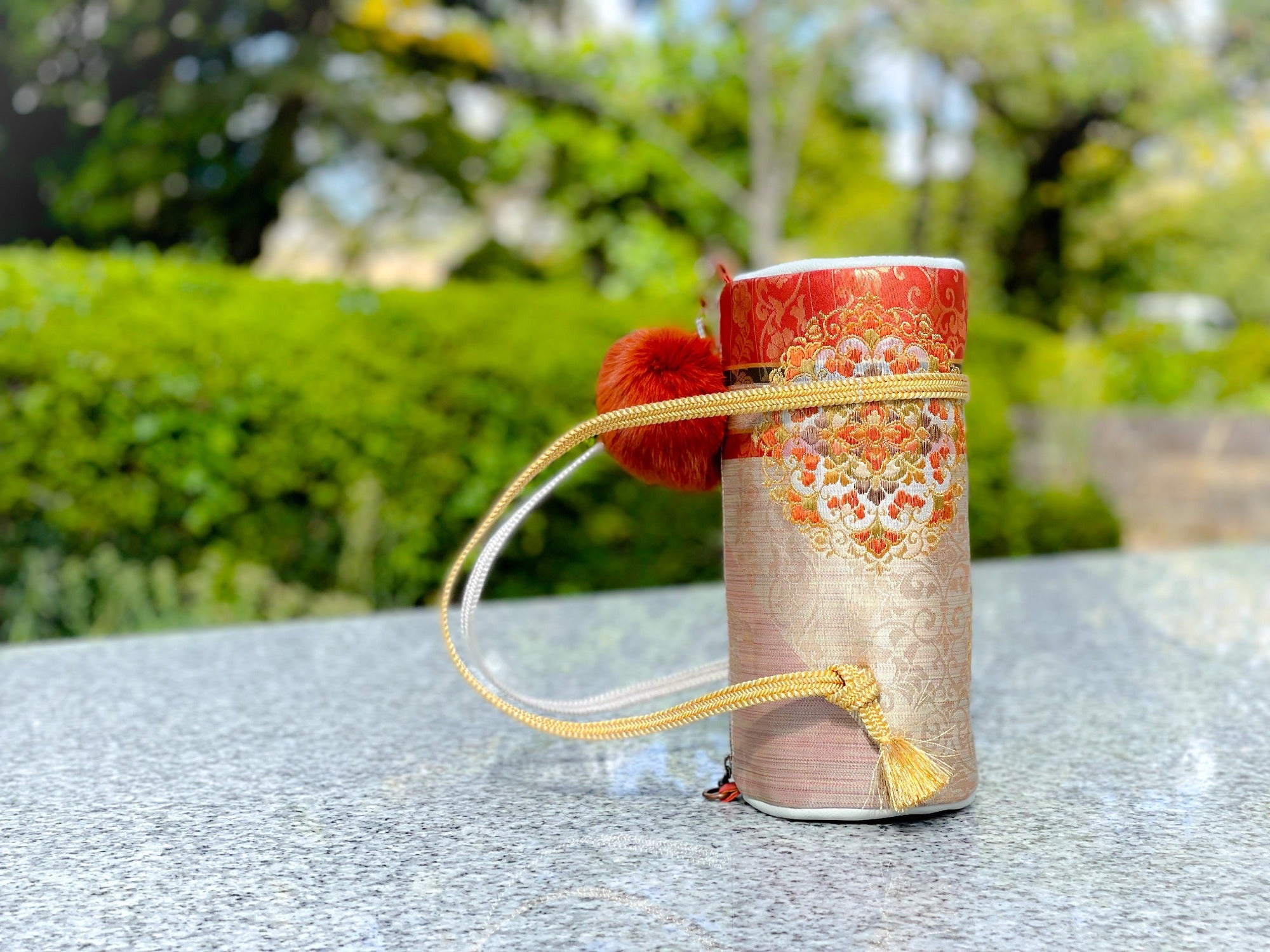 Cylinder Shoulder Pouch【Fuga】 筒型シリンダーポーチ【風雅】