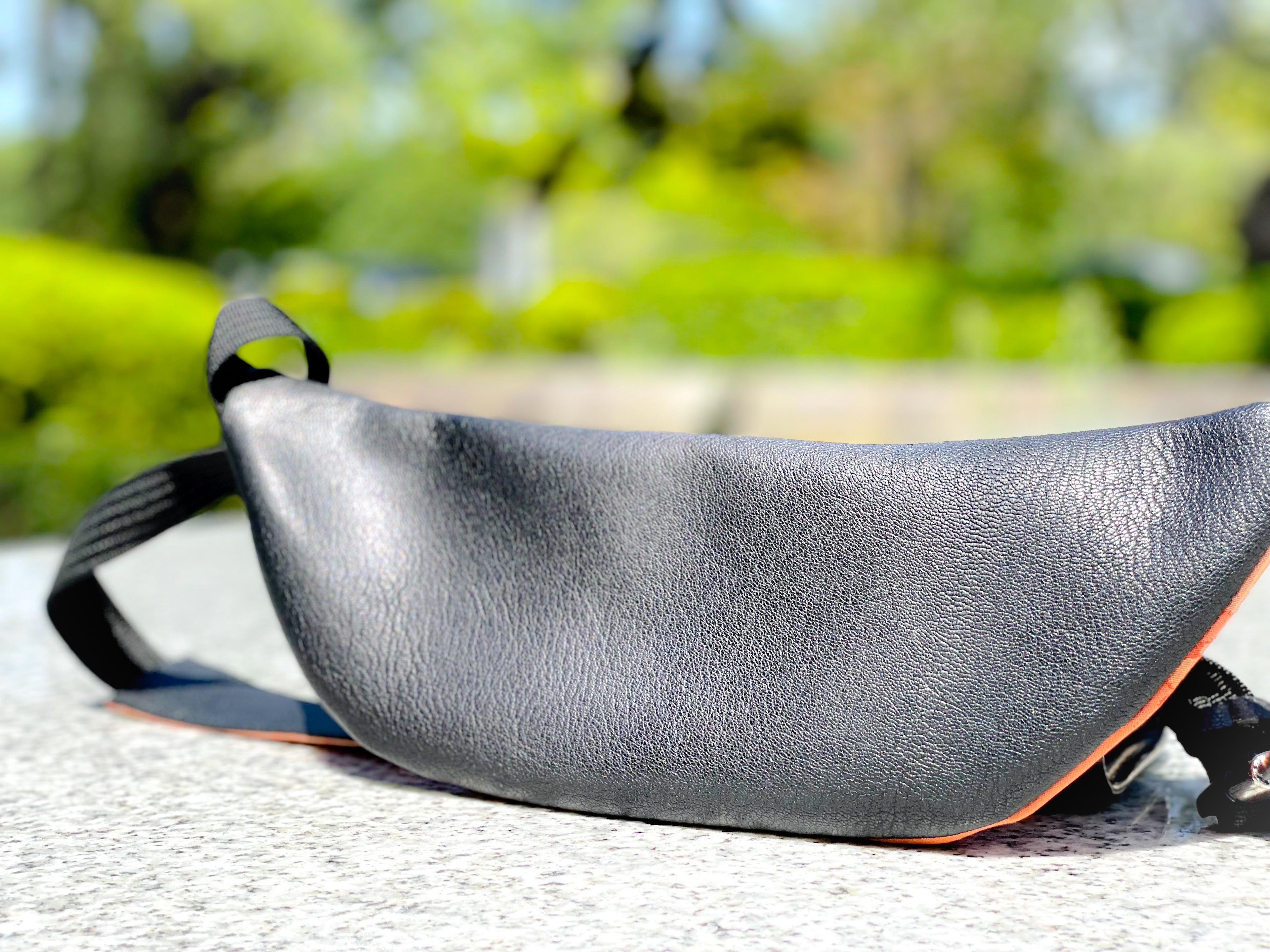 Waist・Cross-body Bag【Kurenai】クロスボディーバッグ【紅】