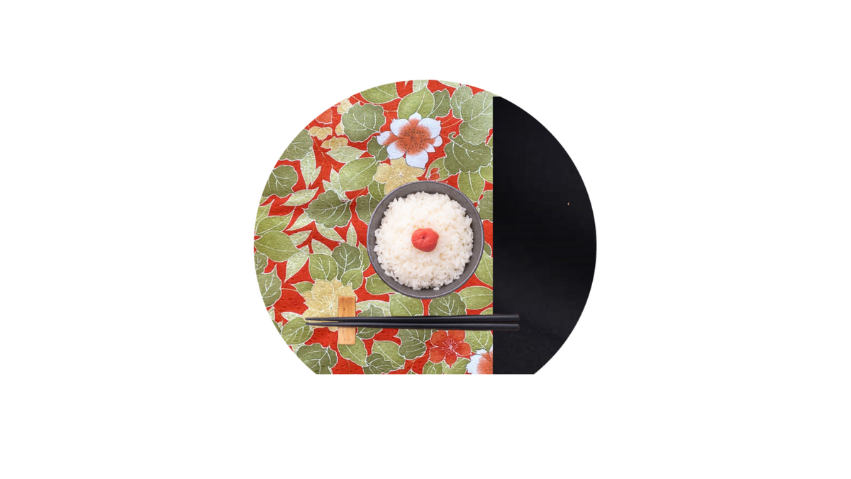 Place mats half moon-left