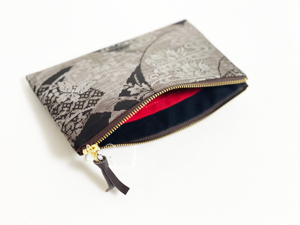 【Oshima Collection】Multi-purpose Flat Pouch FP-OSM-0051【大島コレクション】 フラットポーチ