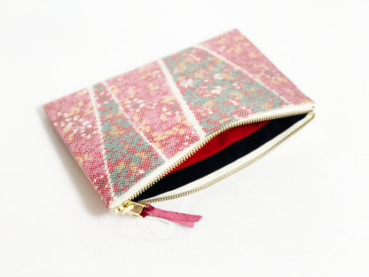 【Oshima Collection】Multi-purpose Flat Pouch FP-OSM-0052【大島コレクション】 フラットポーチ