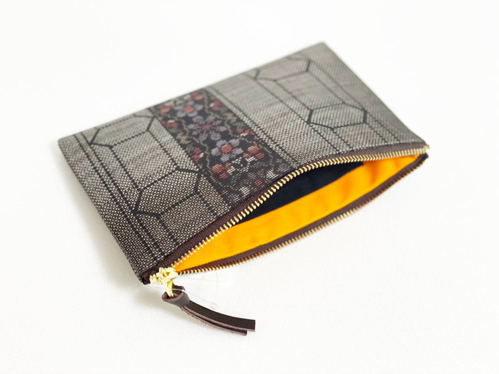 【Oshima Collection】Multi-purpose Flat Pouch FP-OSM-0053【大島コレクション】 フラットポーチ