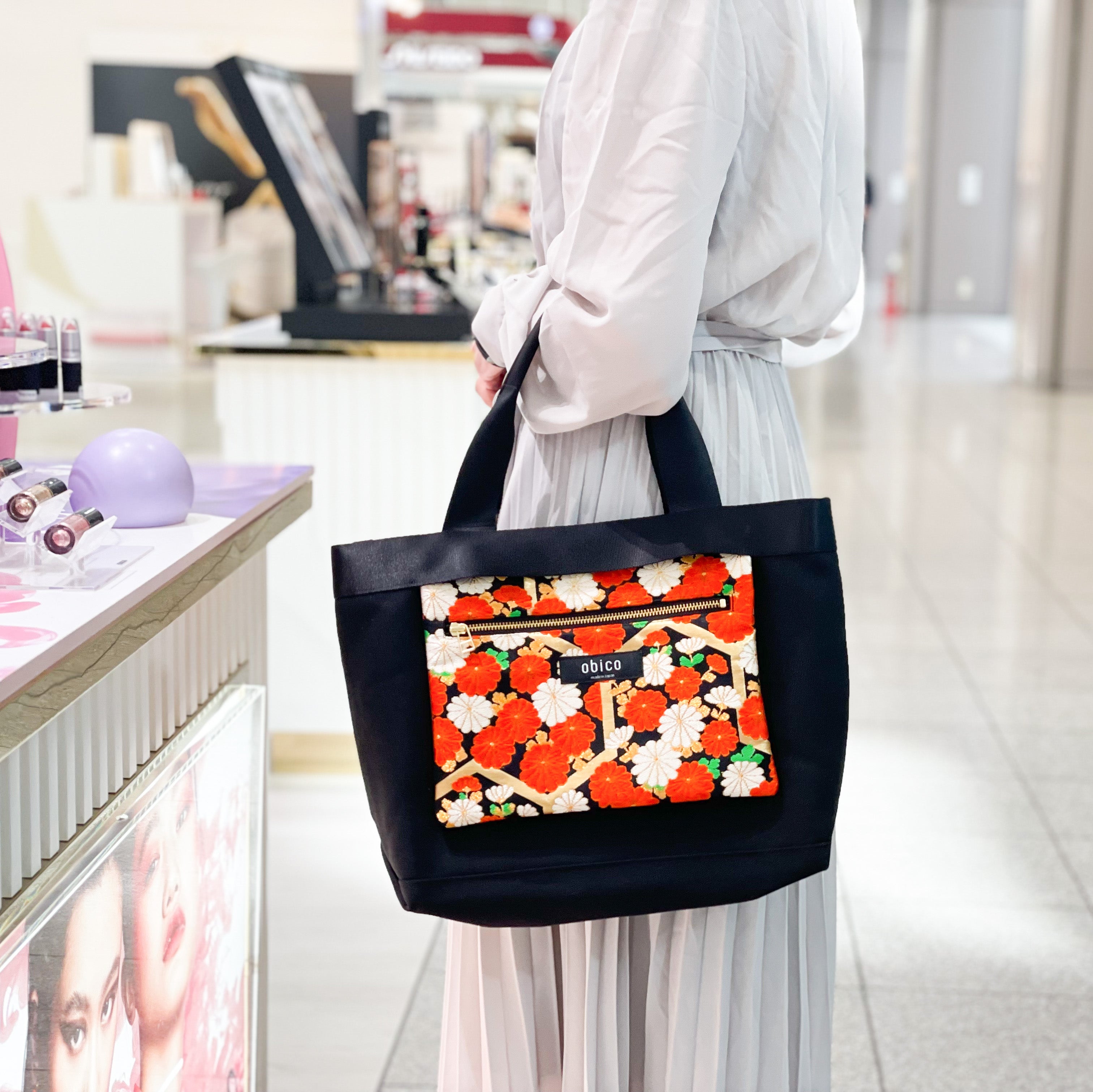 フラットポーチ♥ペタンコトートバック♥ネコ柄♥オーダー受け付け専用