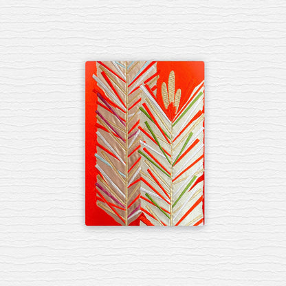 Fabric Panel【Yuzuruha】壁掛けきもの帯ファブリックパネル【弓絃葉】