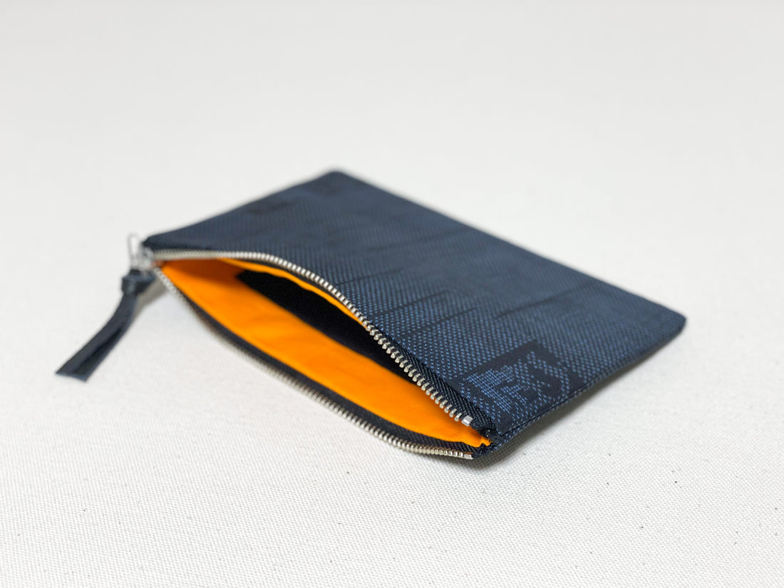 【Oshima Collection】Multi-purpose Flat Pouch FP-OSM-1B【大島コレクション】 フラットポーチ