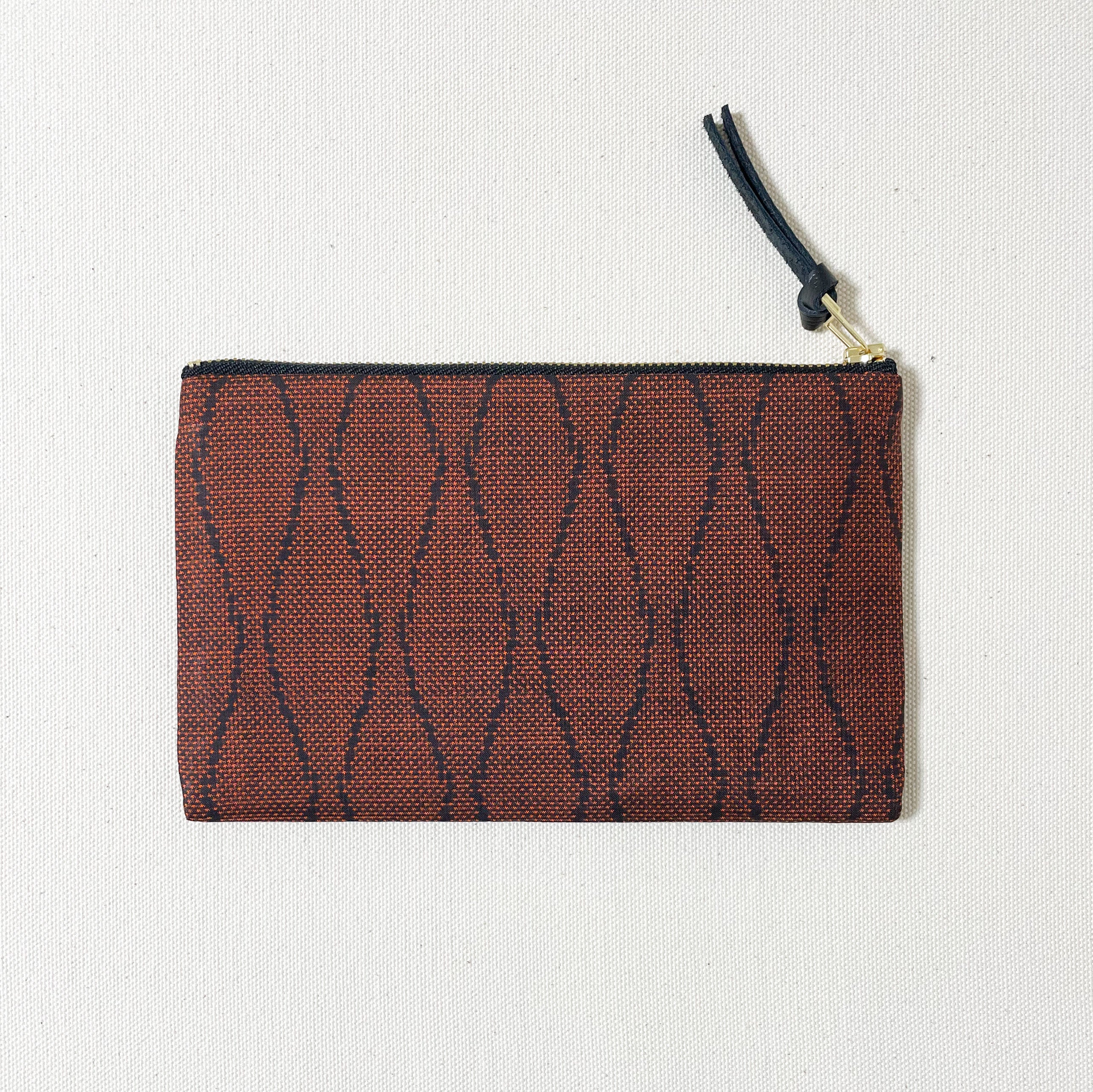 【Oshima Collection】Multi-purpose Flat Pouch FP-OSM-1C【大島コレクション】 フラットポーチ