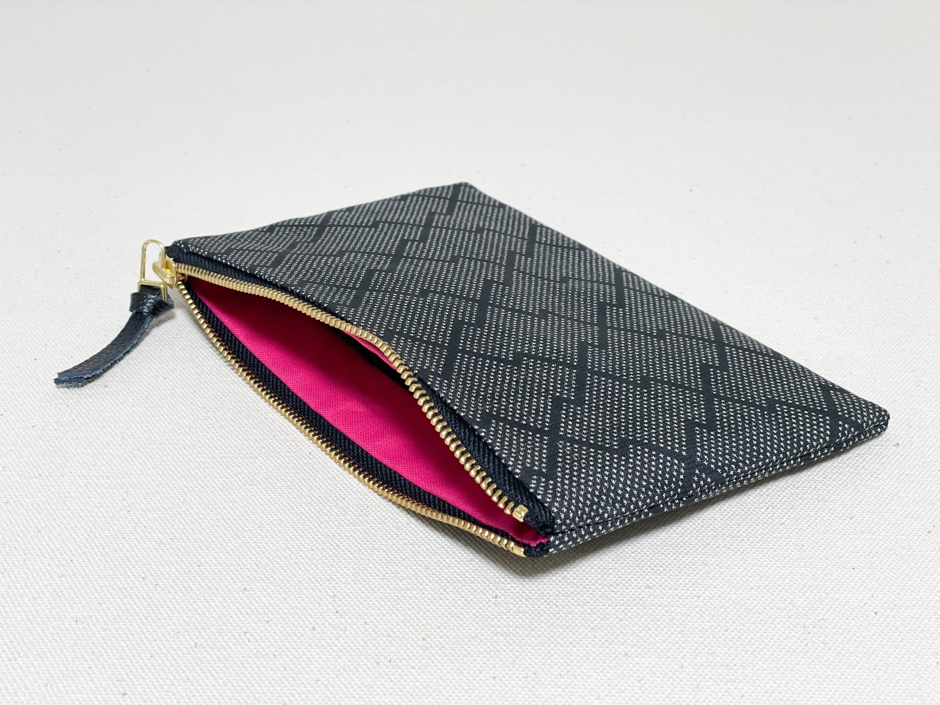 【Oshima Collection】Multi-purpose Flat Pouch FP-OSM-1D【大島コレクション】 フラットポーチ