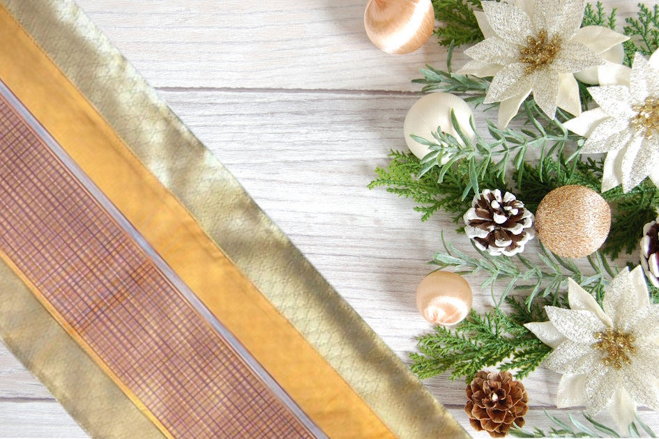 着物帯テーブルランナー-Table Runner-【KTR027】