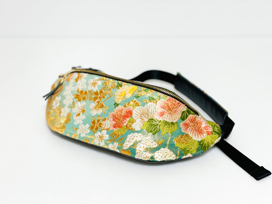 Waist・Cross-body Bag【Ouju】クロスボディーバッグ【桜寿】