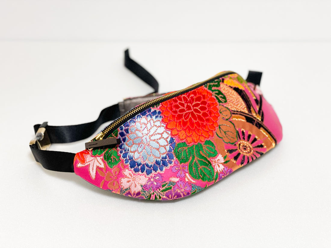 Waist・Cross-body Bag【Asuka04】クロスボディーバッグ【彩寿歌04】