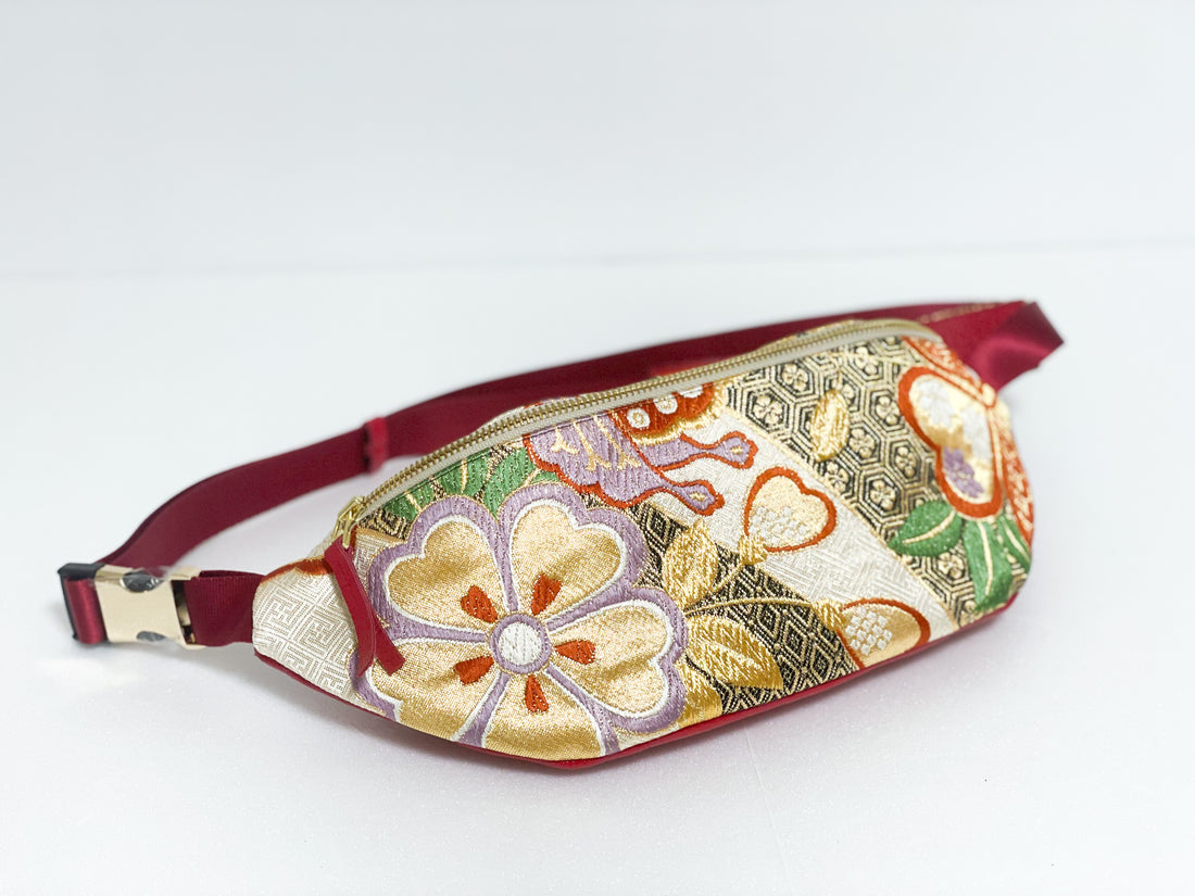 Waist・Cross-body Bag【Kazeharu】クロスボディーバッグ【風晴】