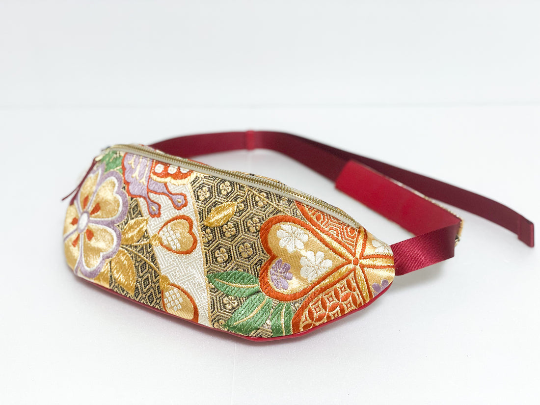 Waist・Cross-body Bag【Kazeharu】クロスボディーバッグ【風晴】