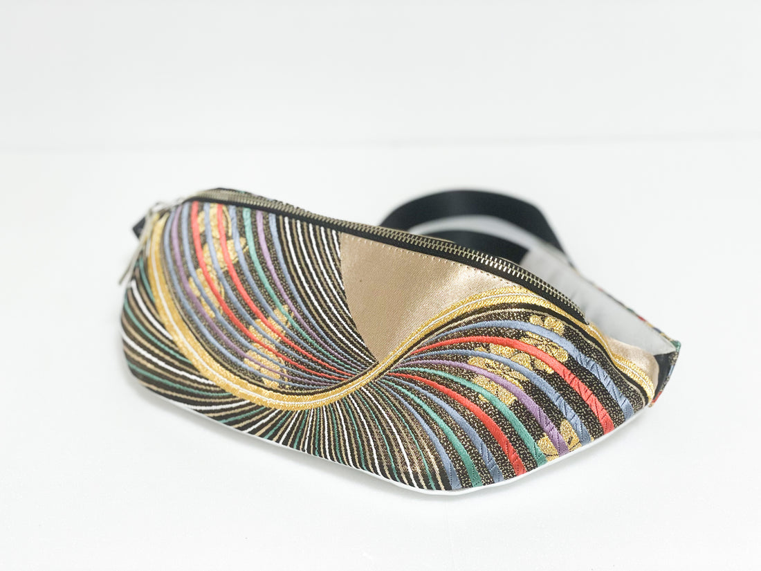 Waist・Cross-body Bag【Kazekami】クロスボディーバッグ【風神】