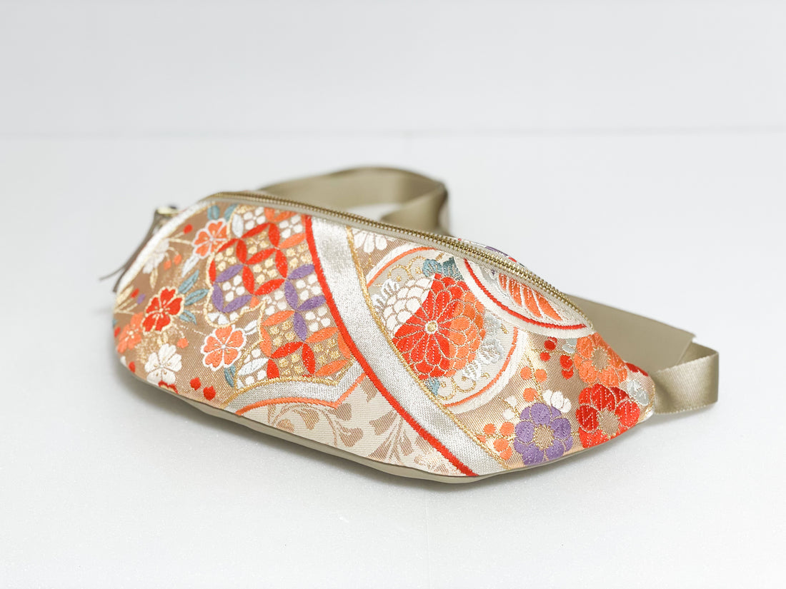 Waist・Cross-body Bag【Kiima】クロスボディーバッグ【紀伊馬】