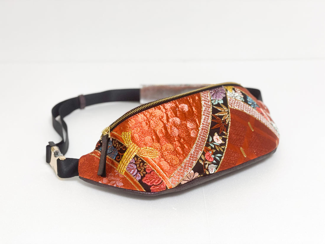 Waist・Cross-body Bag【Mebuki】クロスボディーバッグ【芽蕗】