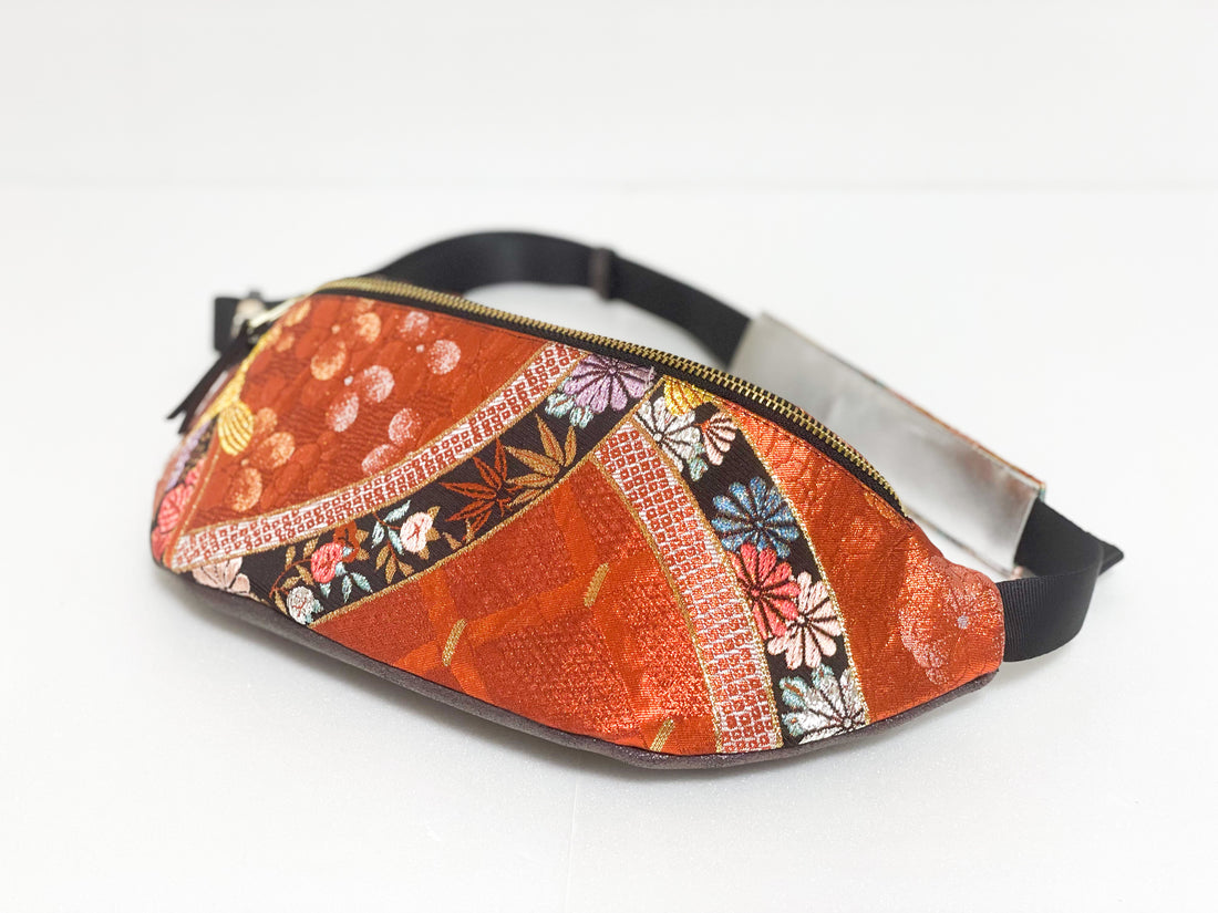 Waist・Cross-body Bag【Mebuki】クロスボディーバッグ【芽蕗】