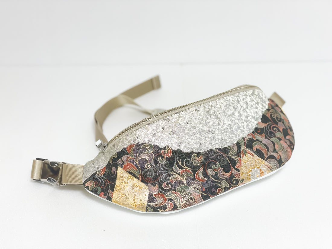 Waist・Cross-body Bag【Waku】クロスボディーバッグ【和久】