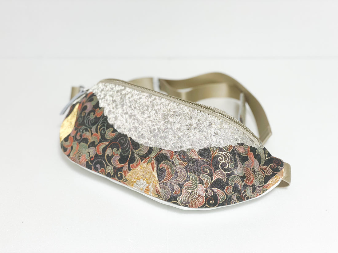 Waist・Cross-body Bag【Waku】クロスボディーバッグ【和久】