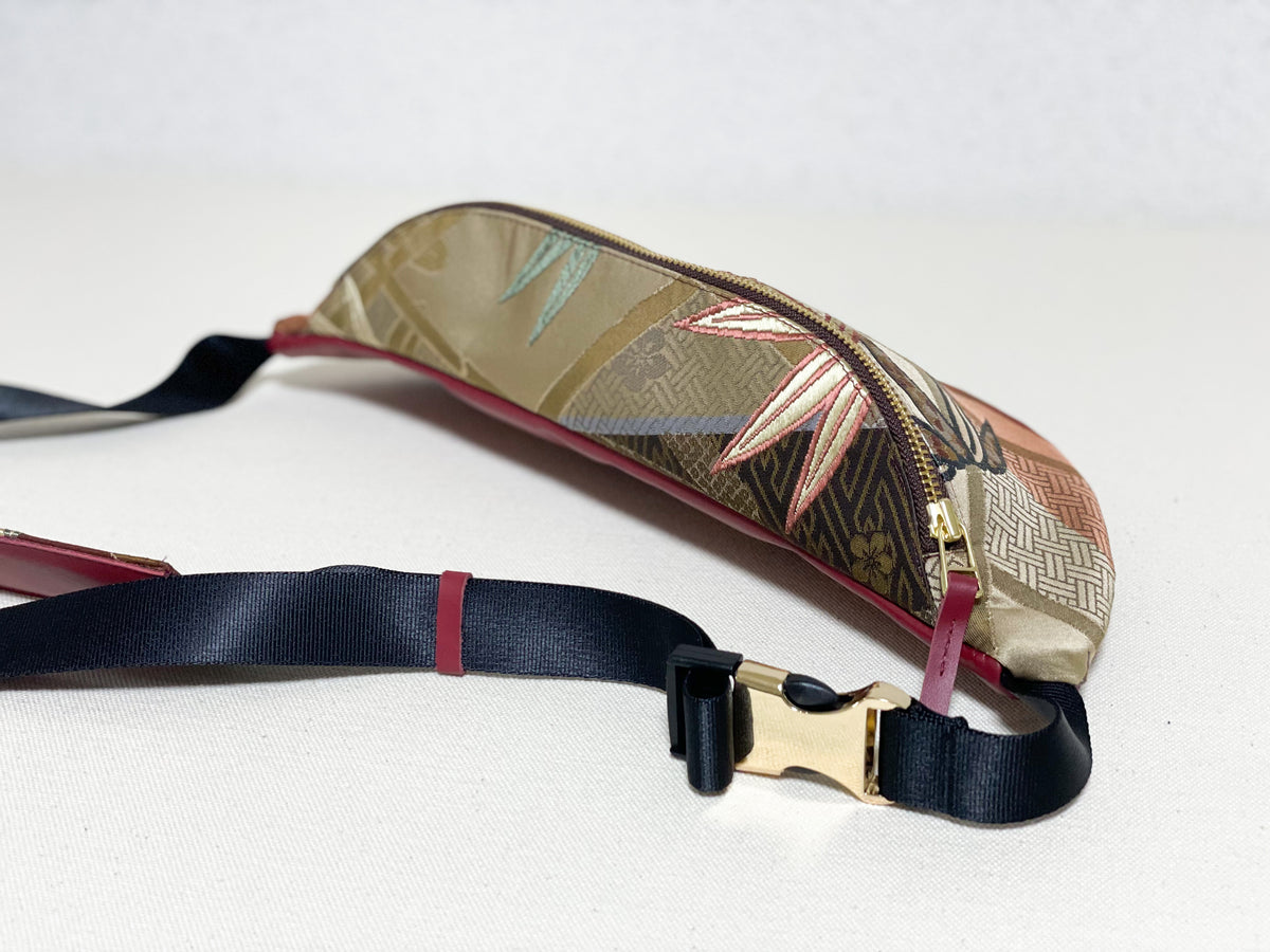 Waist・Cross-body Bag【Moyu】クロスボディーバッグ【百友】