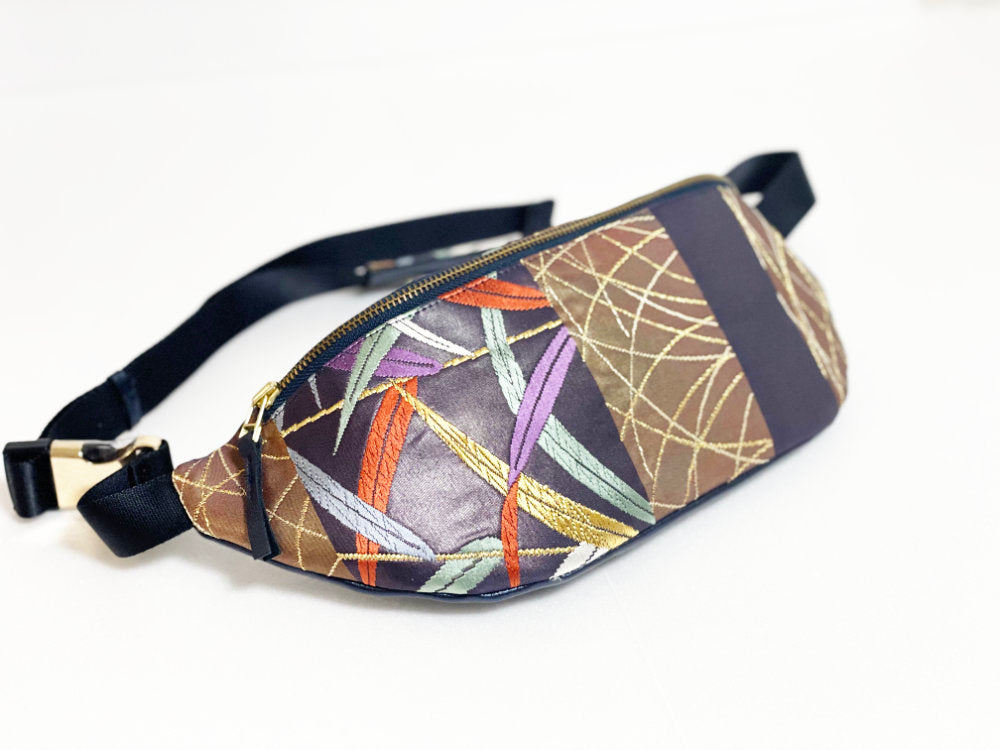 Waist・Cross-body Bag【Waka】クロスボディーバッグ【和架】