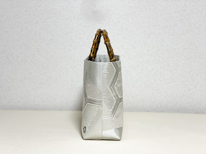 【Platinum Collection】Eternity Tote Bag with bamboo handle 【Mitsuki】 　竹持ち手のエタニティトート【三月】