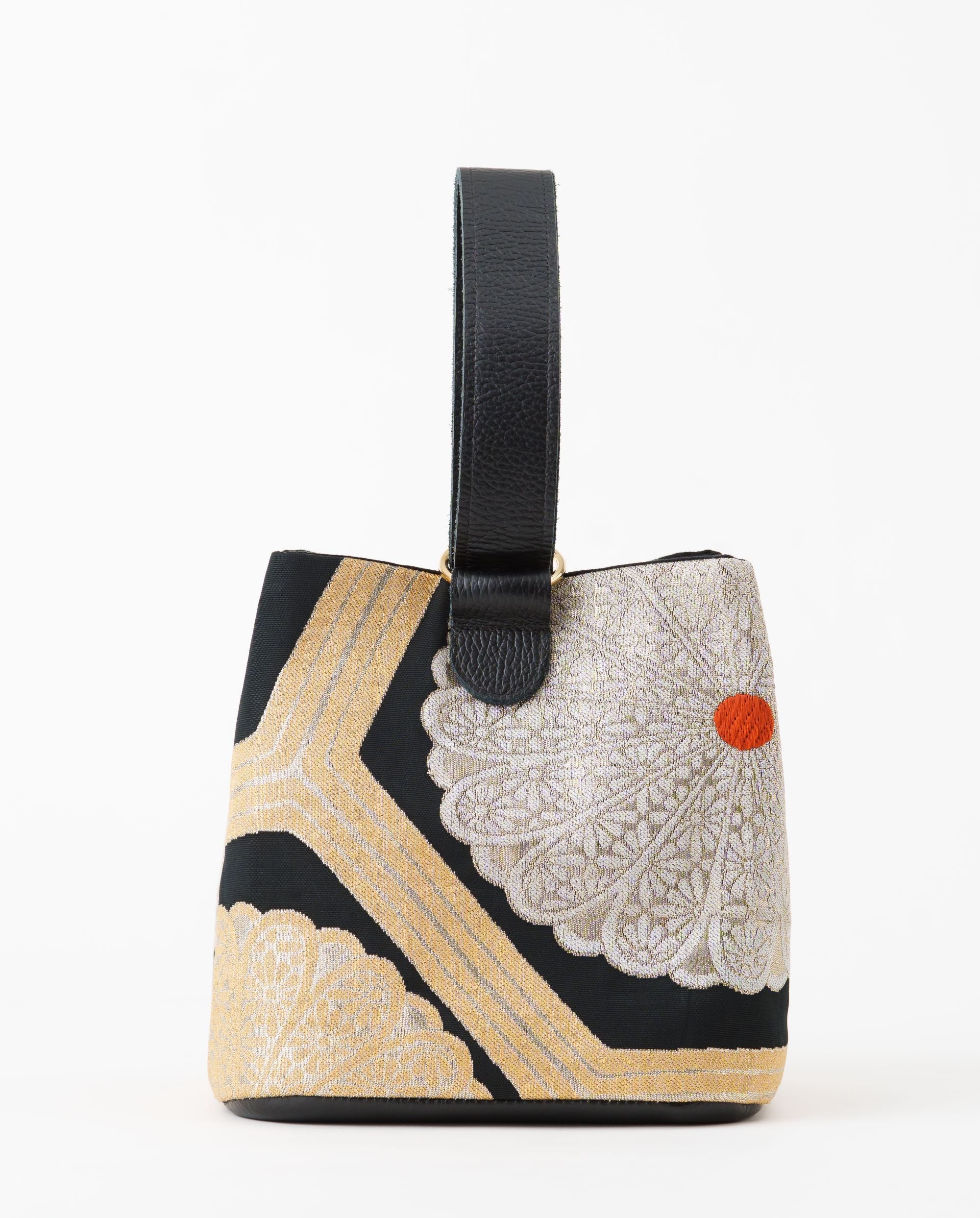 Handmade order bucket bag, Japan fabric