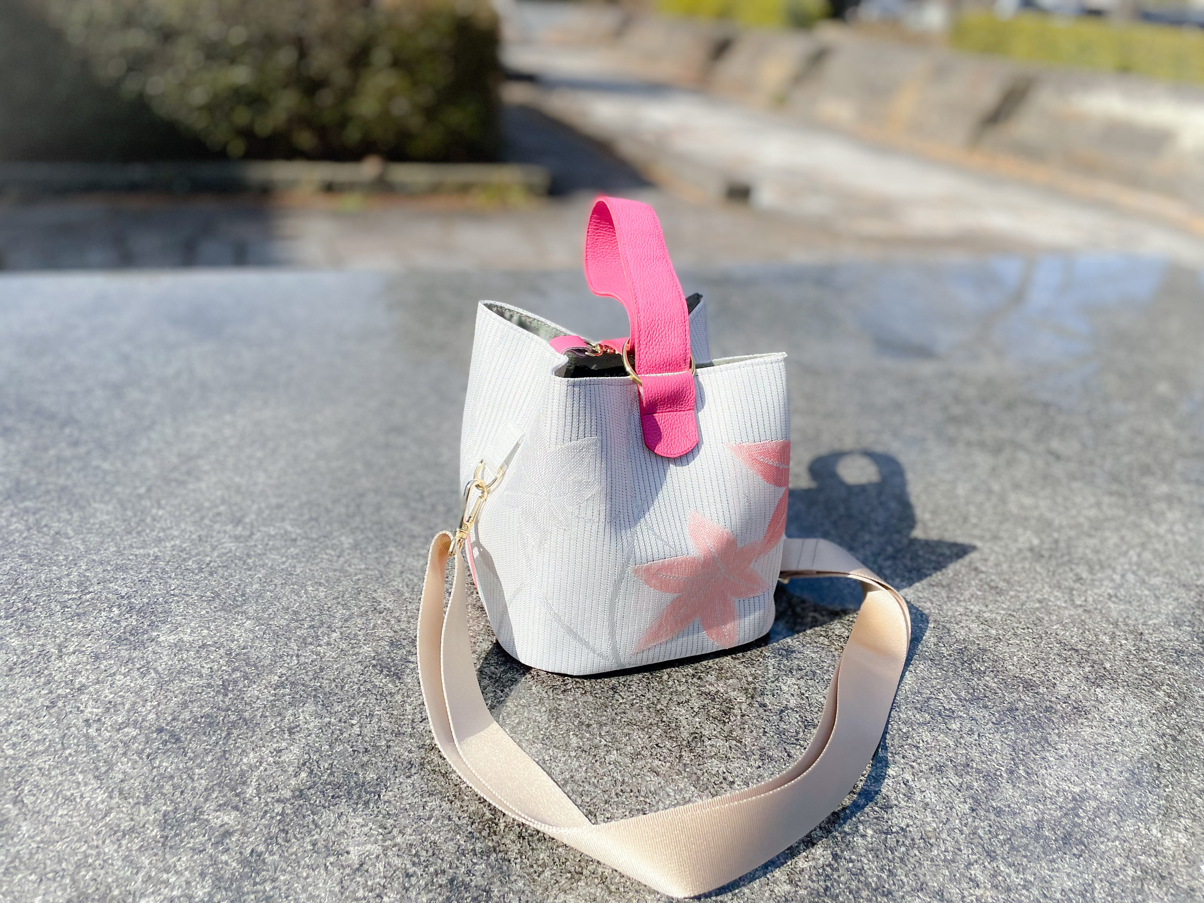 One-handle Bucket Bag【Kaede】 ワンハンドルバケットバッグ【楓】