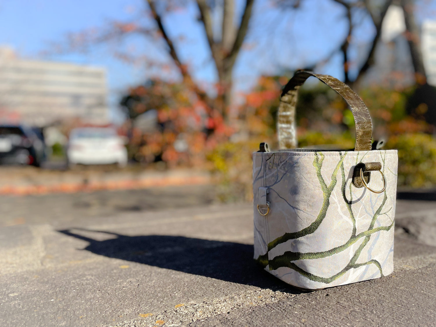 One-handle Bucket Bag【Sakaki】 ワンハンドルバケットバッグ【賢木】
