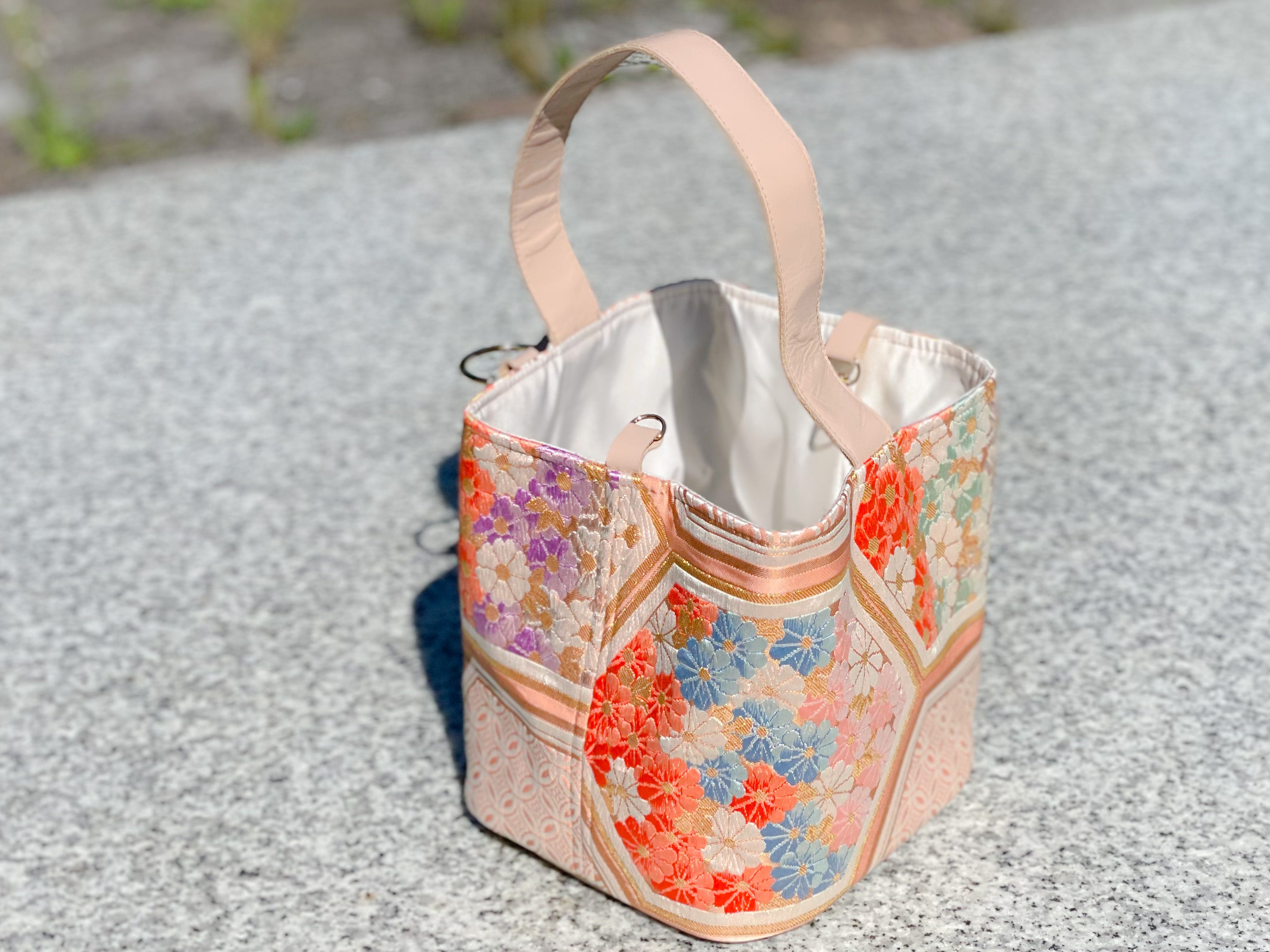 One-handle Bucket Bag【Enbi】 ワンハンドルバケットバッグ【艶美