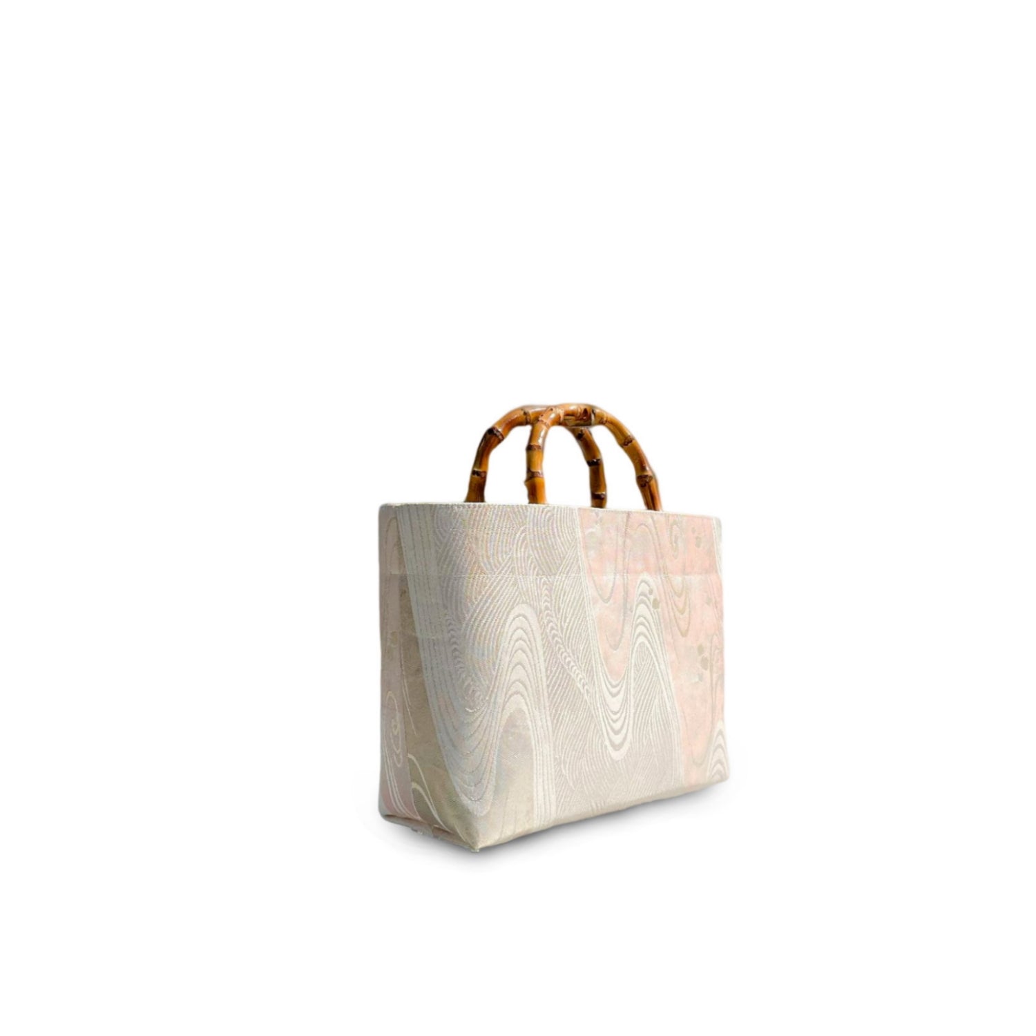 Eternity Tote Bag with bamboo handle 【Izumi】 　竹持ち手のエタニティトートバッグ【和泉】