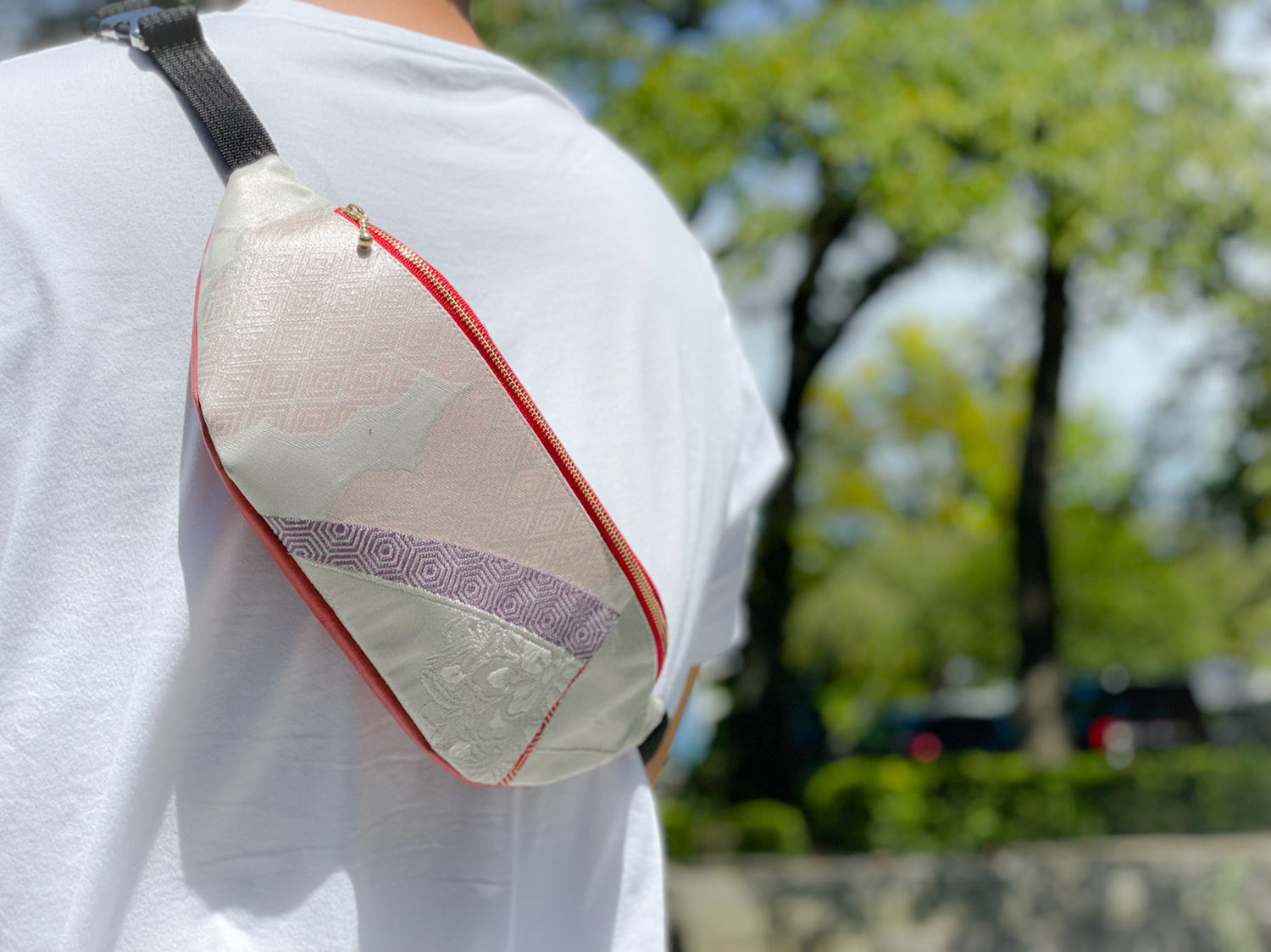 Waist・Cross-body Bag【Karin】クロスボディーバッグ【華輪】