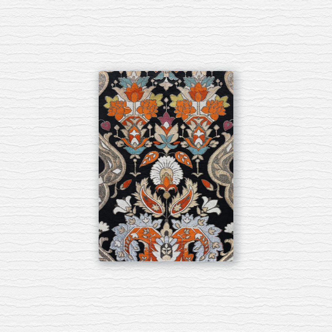 Fabric Panel【Karauta】壁掛けきもの帯ファブリックパネル【唐詩】